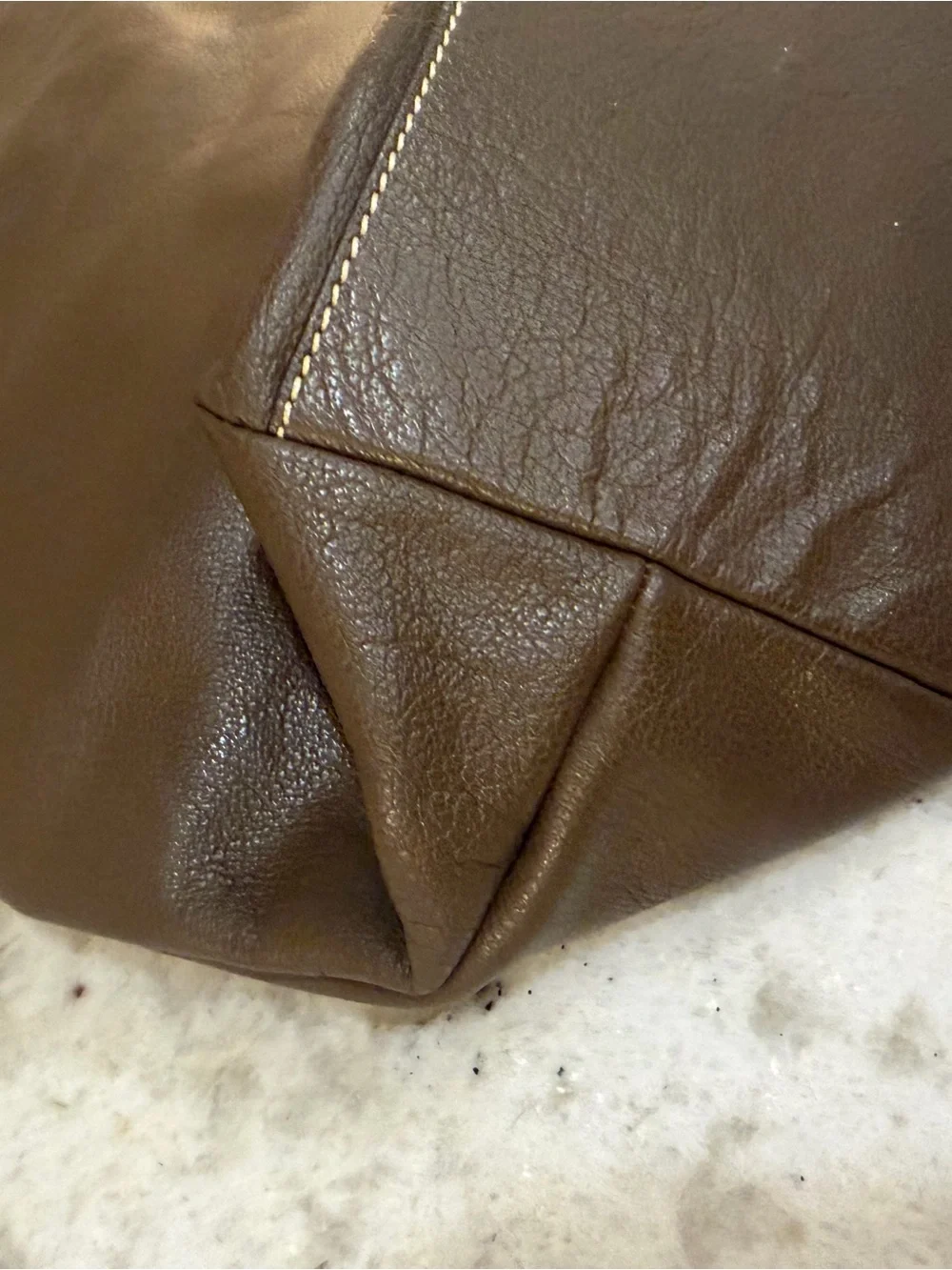 Dooney & Bourke dillen hobo bag Brown Pebbled Leather